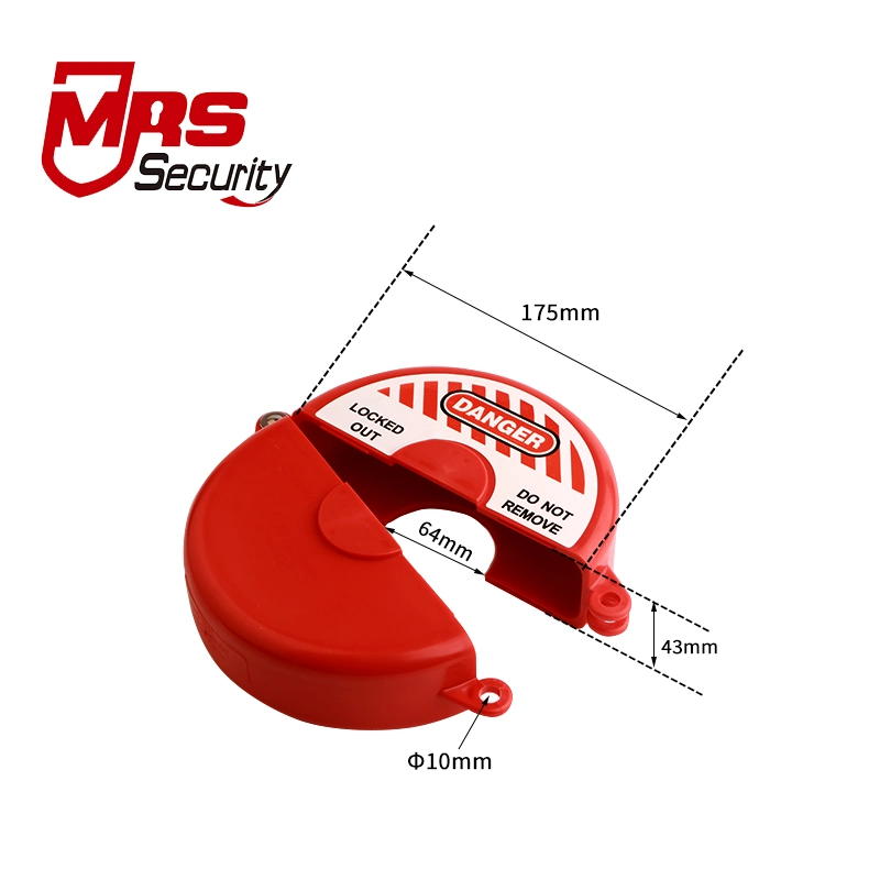Mzf04 Industry ABS Universal Safety Valve Lockout Security Lockout Tagout Loto Manufacturer