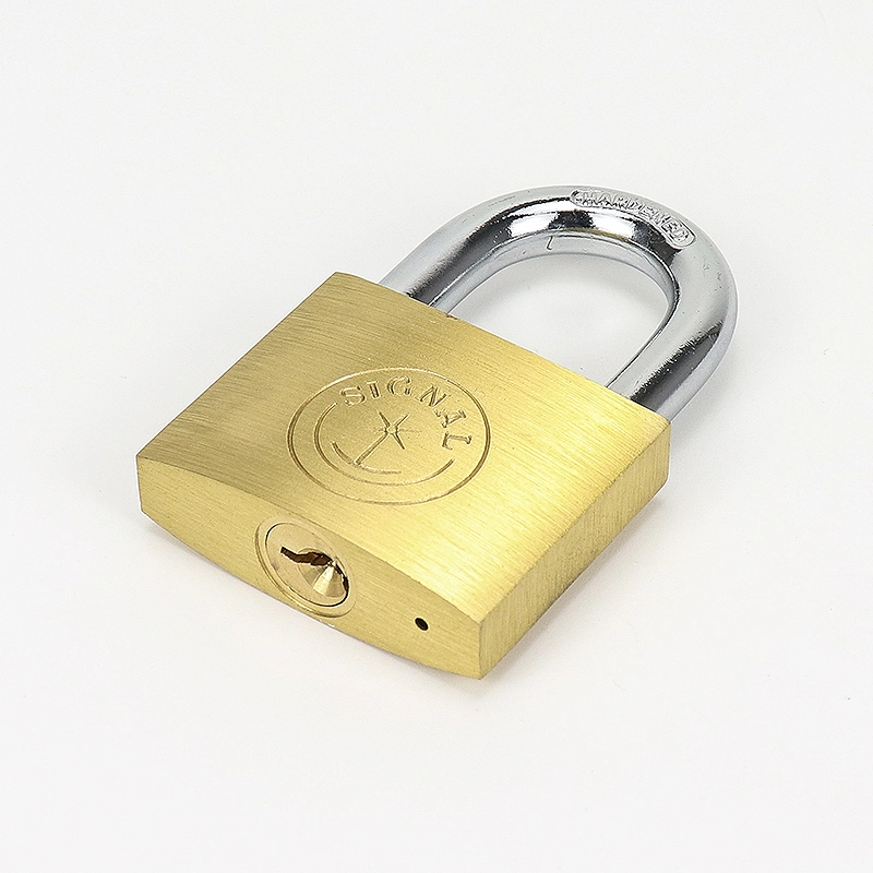 Heavy Duty Custom 32mm 40mm 50mm 60mm Steel Shackle Safety Brass Padlock with Master Key