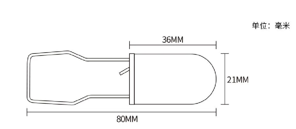 Polypropylene Plastic Padlock with a Galvanized Wire Hasp