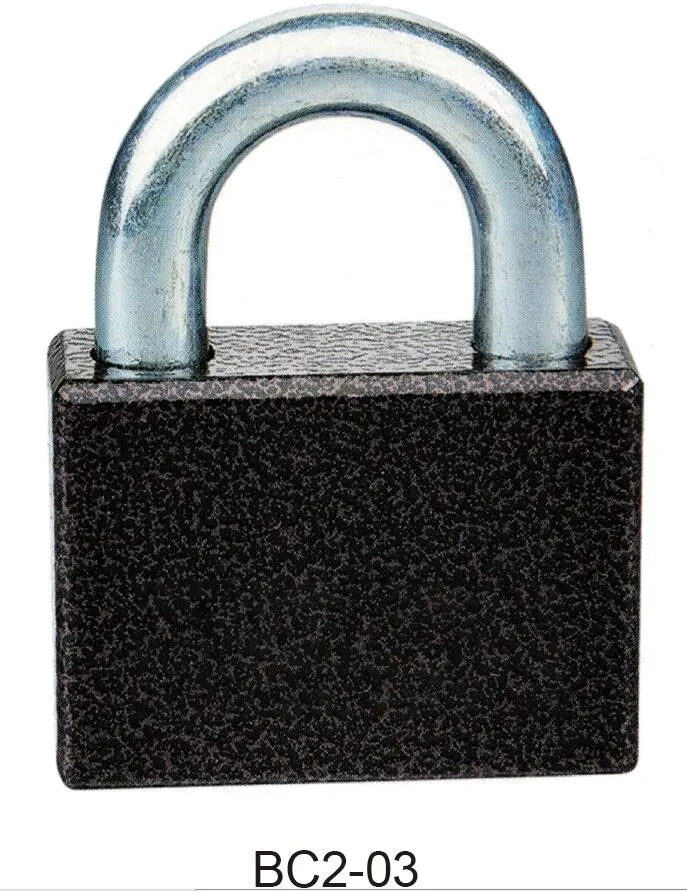 High Security Plastic Painted Disc Padlock (099)