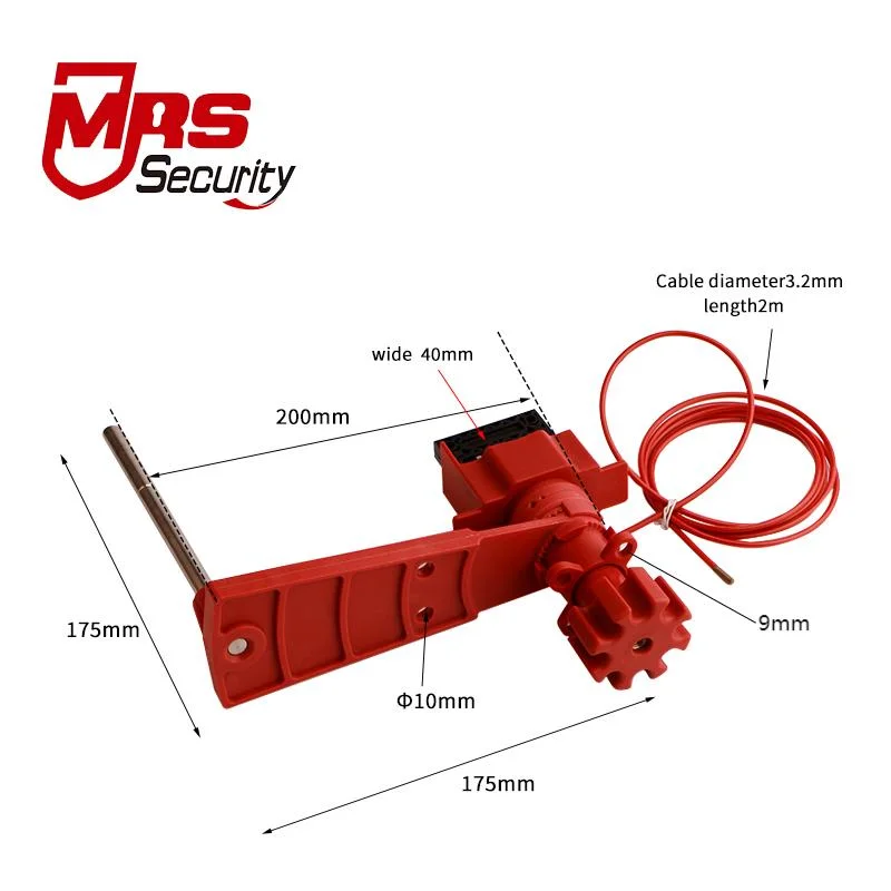 Universal Industry Durable Safety Valve Lockout Security Lockout Tagout Loto Manufacturer