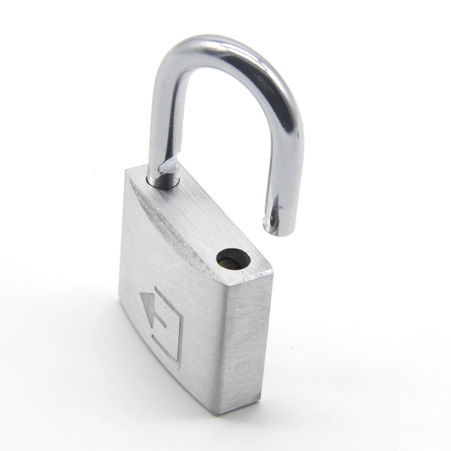 Aluminum Material Padlock Silvery Color Lockout Safety Padlock