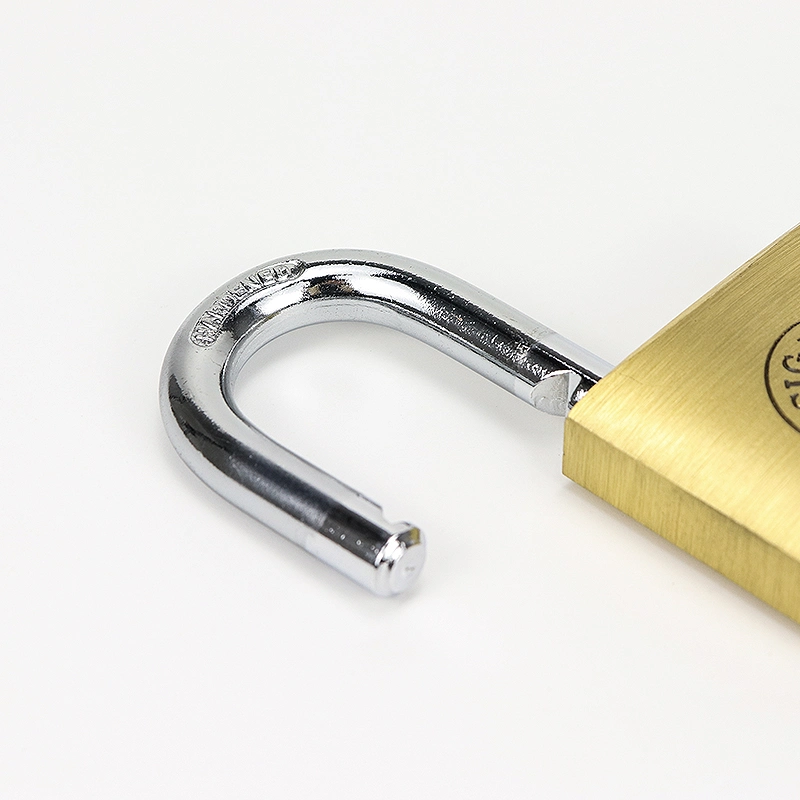 Heavy Duty Custom 32mm 40mm 50mm 60mm Steel Shackle Safety Brass Padlock with Master Key