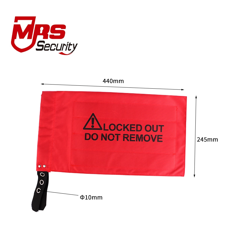 Red Industry Polyester Fabric Safety Lockout Tagout Bags Driving Controller Bag