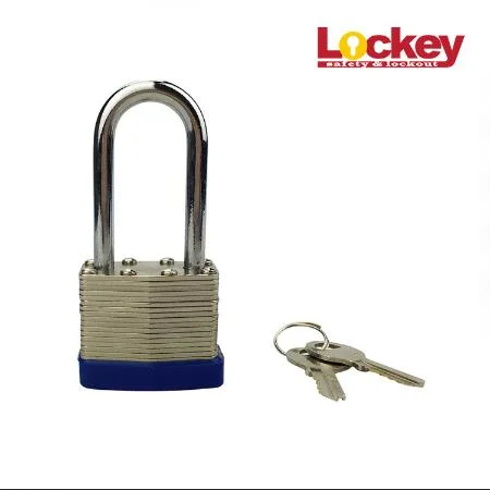 25mm Industrial Steel Shackle Laminated Safety Padlock