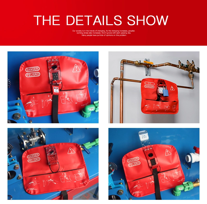 Seal Tight Handle-off Ball Valve Lockout Bag