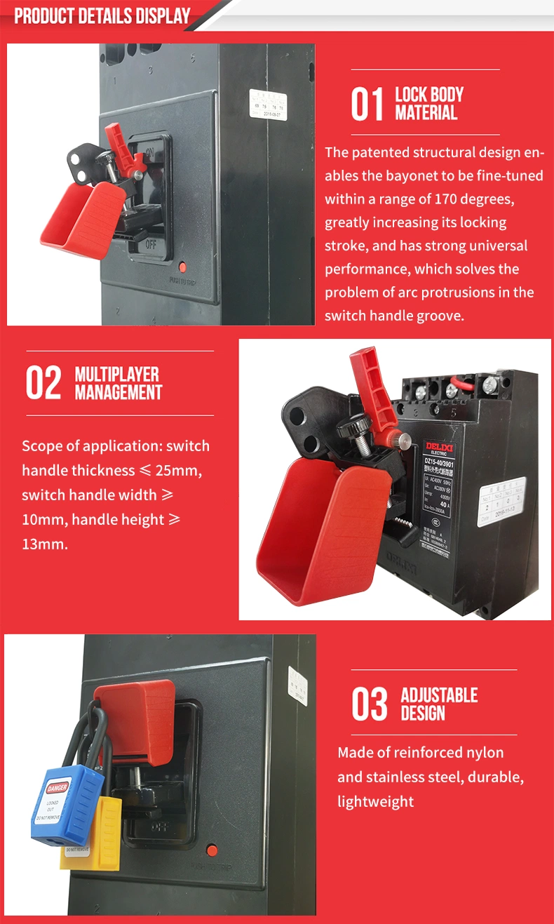 Miniature Circuit Breaker Lockout Device