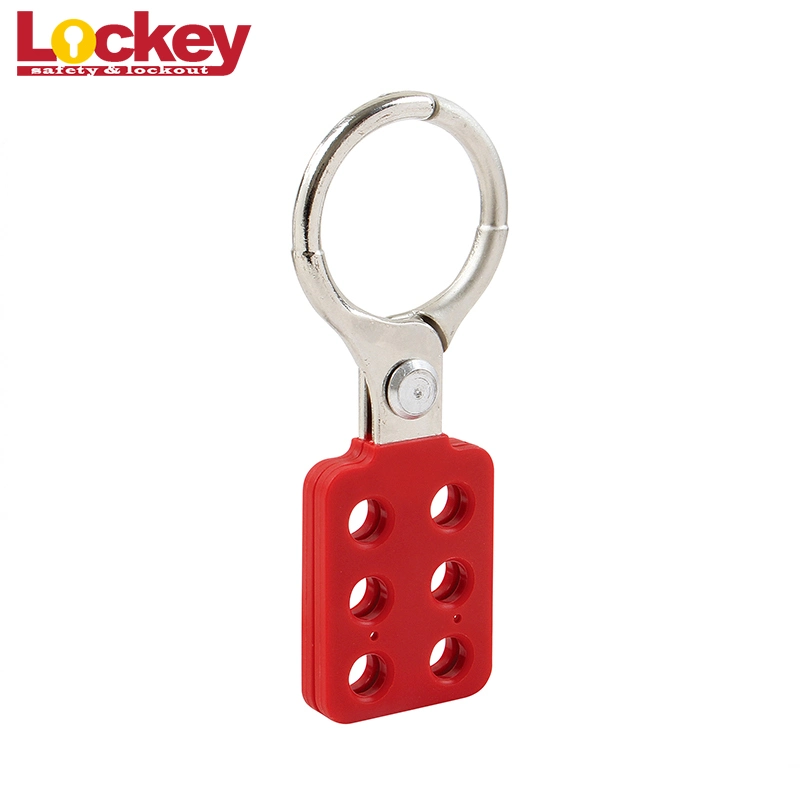 Industrial Manufacturer 1.5&quot; Red Aluminum Jaw Loto Lockout Hasp
