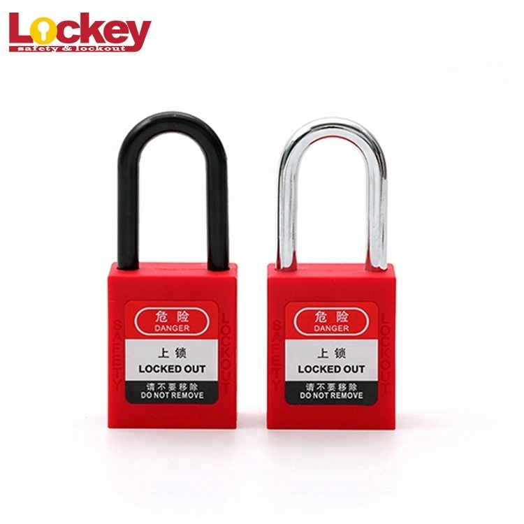 Lockey Loto Steel Shackle Safety Nylon Padlock with Master Key