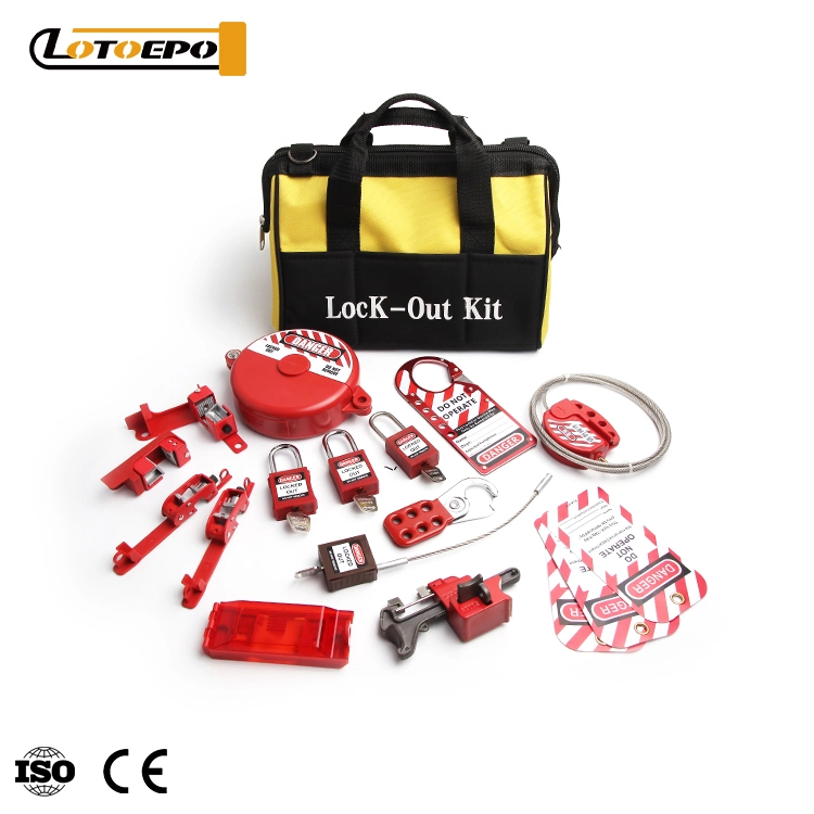 Adjustabletag in Lock out Waist Strap Lock out Bag SA Tagout Electrical Lockout Kit