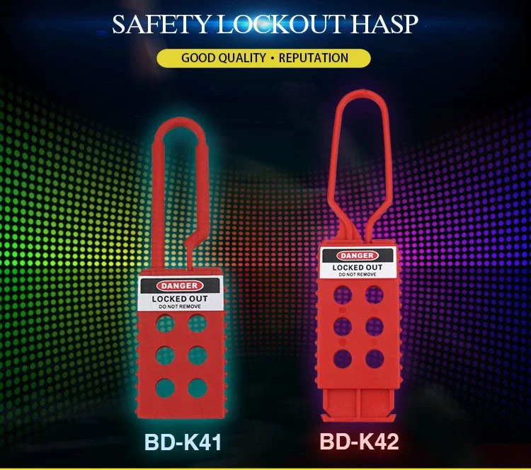 Bozzys Non-Conductive Nylon Group Lockout Hasp