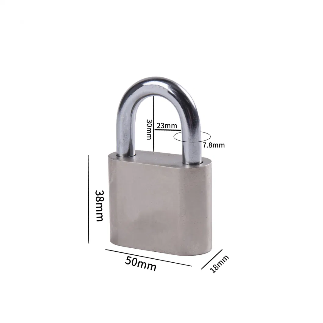 Yh1121 Keyed Alike Square Lock Iron Padlock Including 3 Keys