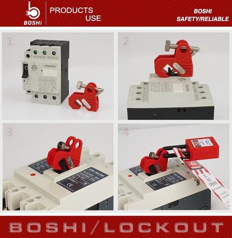 Industrial Multi-Function Electrical Miniature Breaker Lockout Device for Lockout Insulated