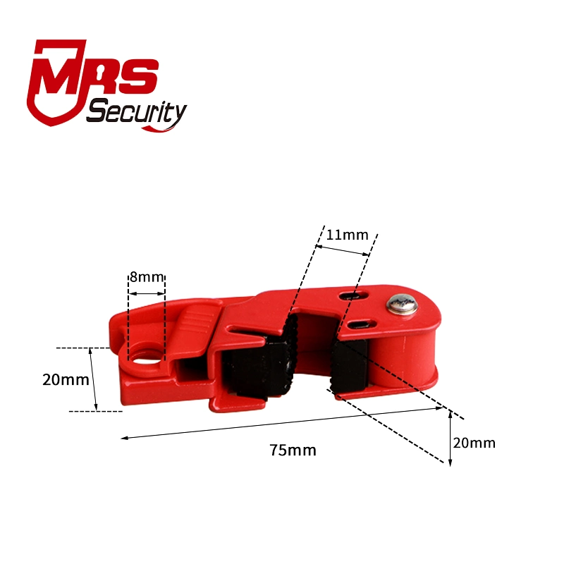 Industrial Isolation Miniature Circuit Breaker Lockout Tagout Plastic Safe Lock Masterlock