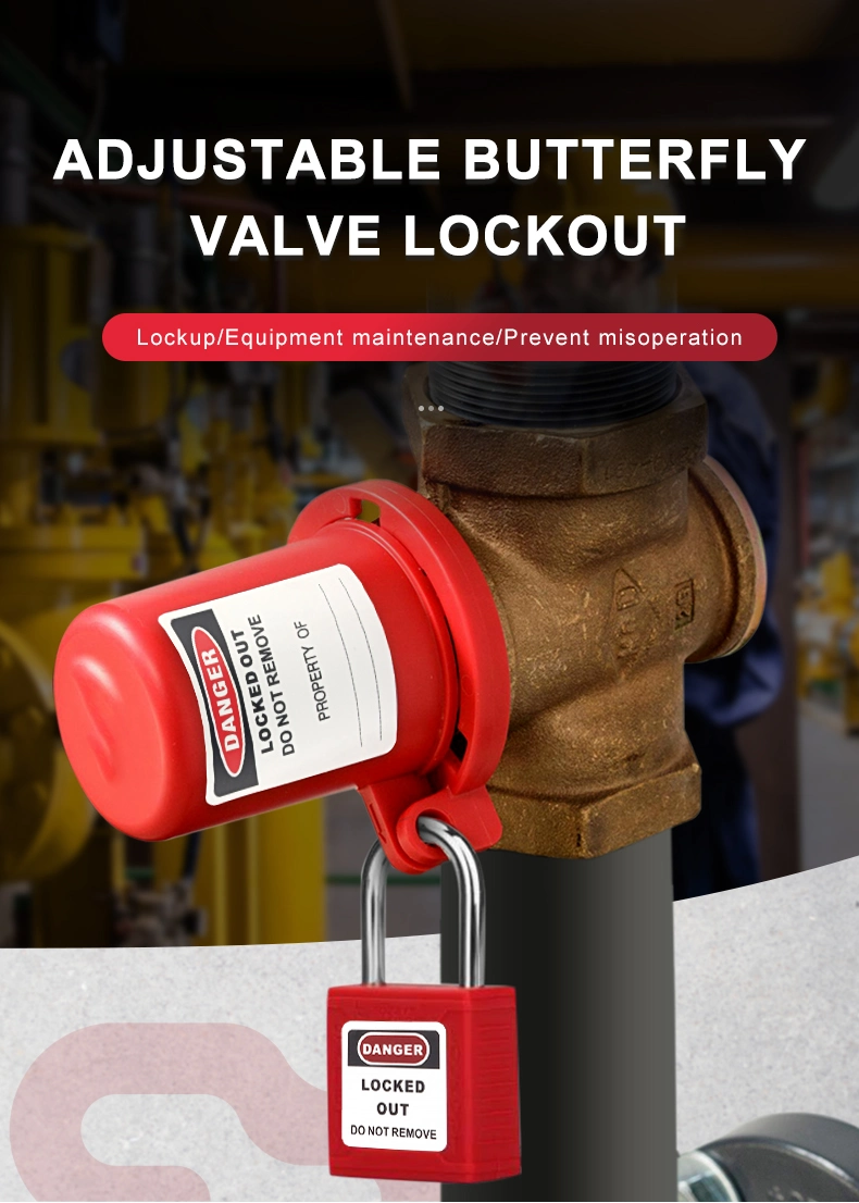Plug Valve Lockout Safety Lock