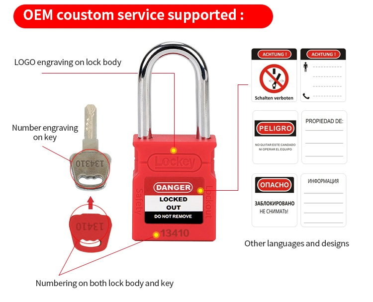 Industrial 25mm Mini Industrial Master Lock Safety Padlock