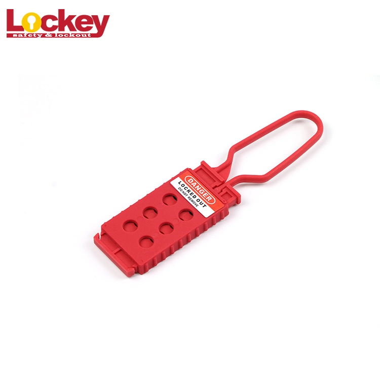 Loto Six Holes Nylon Safety Non-Conductive Lockout Hasp with Ce