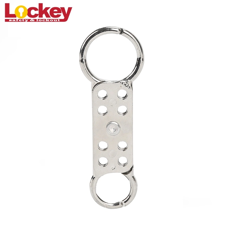 Double-End Holes Aluminum Alloy Multiple Lockout Hasp for 8 Locks