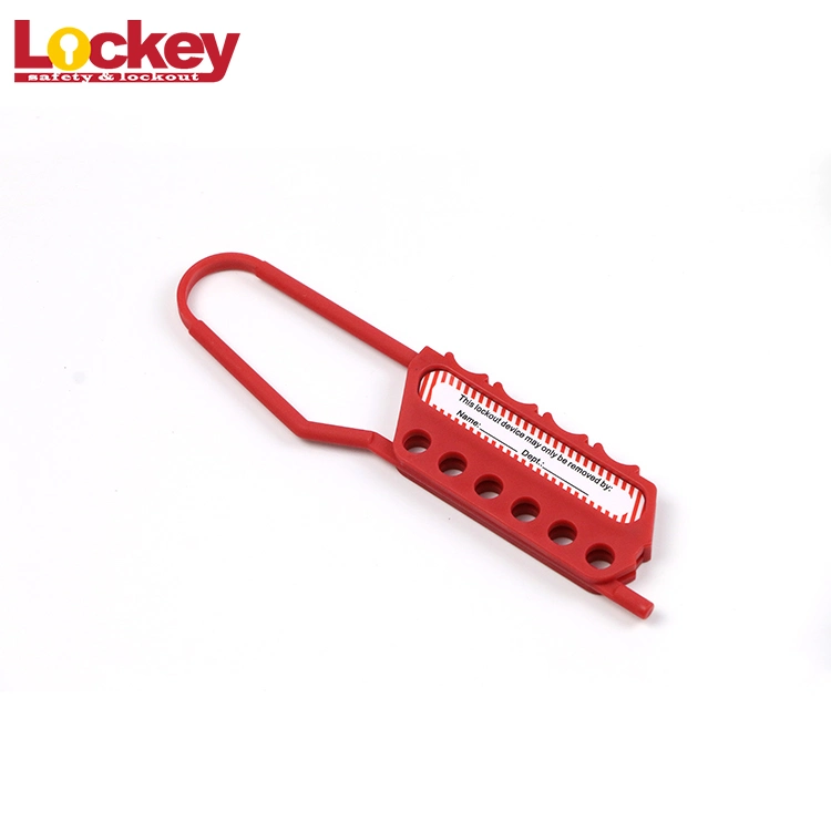 Loto Six Holes Nylon Safety Non-Conductive Lockout Hasp Nh02