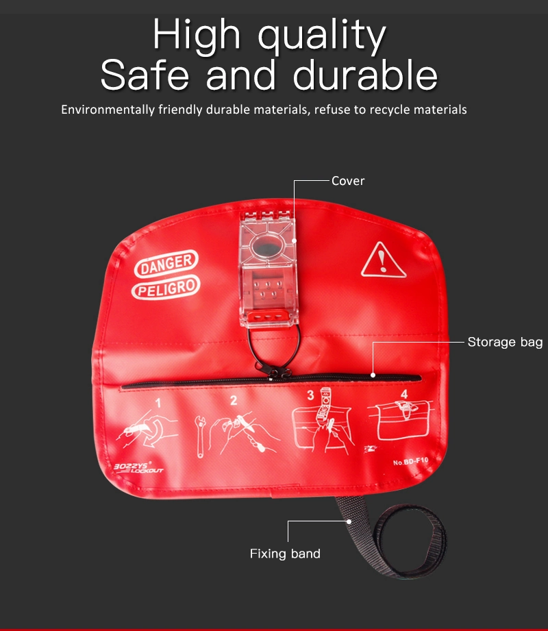 Seal Tight Handle-off Ball Valve Lockout Bag