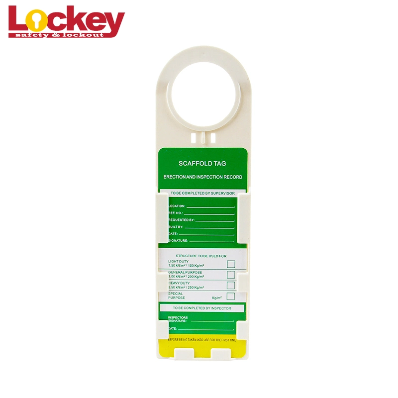Plastic Scaffold Safety Lockout Tagout Without Inspection Record