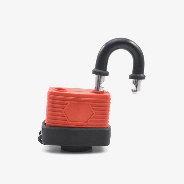 Yh1652 Laminated Waterproof Padlock Weather Resistant Outdoor Padlock with 2PCS Keys