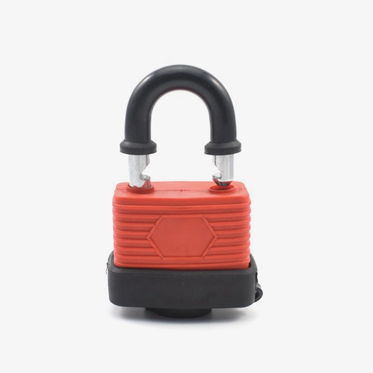 Yh1652 Laminated Waterproof Padlock Weather Resistant Outdoor Padlock with 2PCS Keys