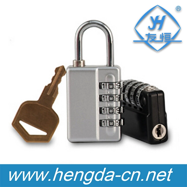 4 Digital Combination Padlock with Master Key (YH1267)