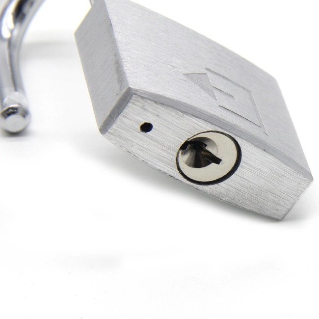 Aluminum Material Padlock Silvery Color Lockout Safety Padlock