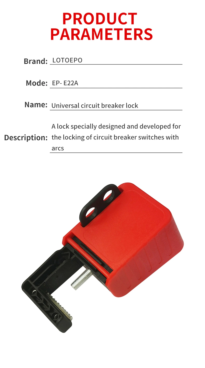 Miniature Circuit Breaker Lockout Device