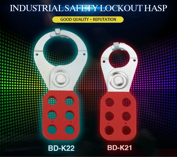 Steel Safety Lockout Hasp with 6 Hooks