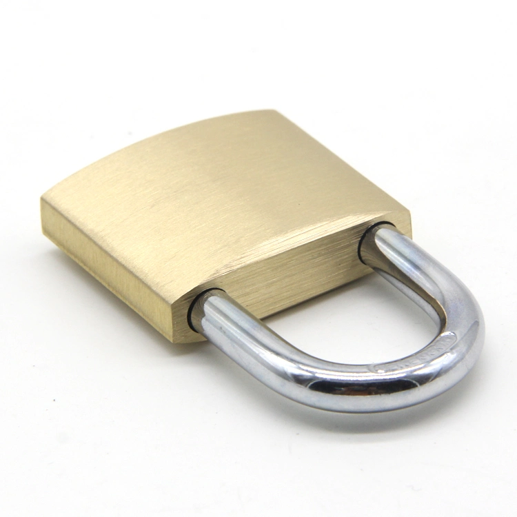 High Safety Door Lock Keyed Alike Brass Padlock with Steel Shackle