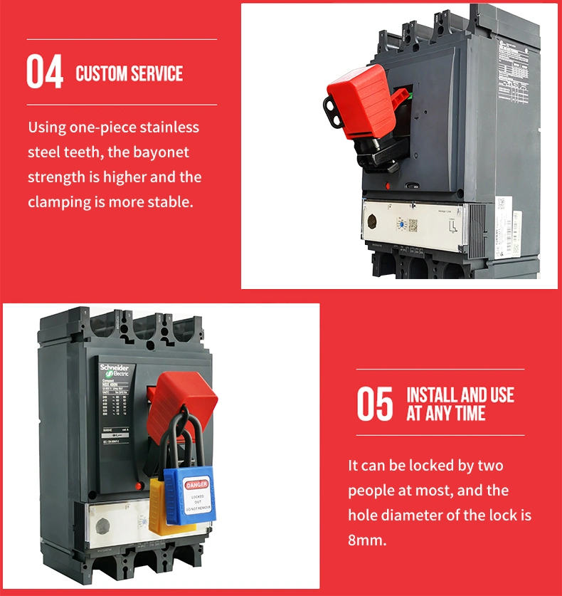 Miniature Circuit Breaker Lockout Device