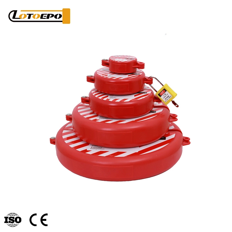 Super September High Security PP Plastic Safety Gate Valve Lock Lockout Device