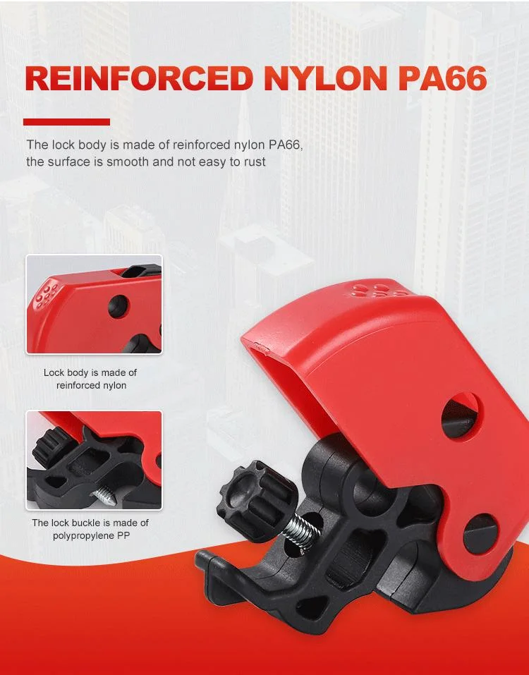 High Quality Single Pole Industry Breakers Lock Safety Lockout Tagout Devices
