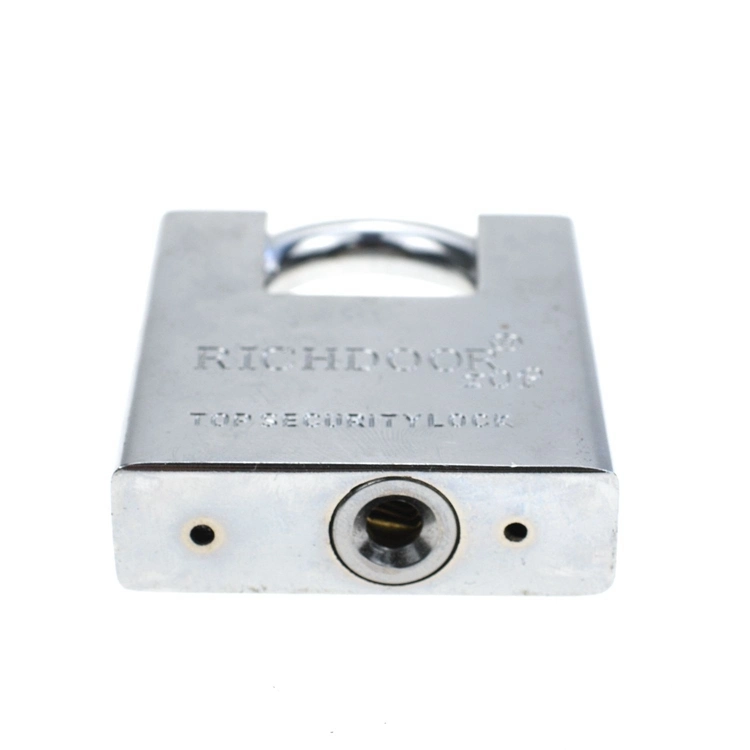 Yh1115 50mm Iron Drawer Door Safety Imitation Stainless Steel Color Padlock