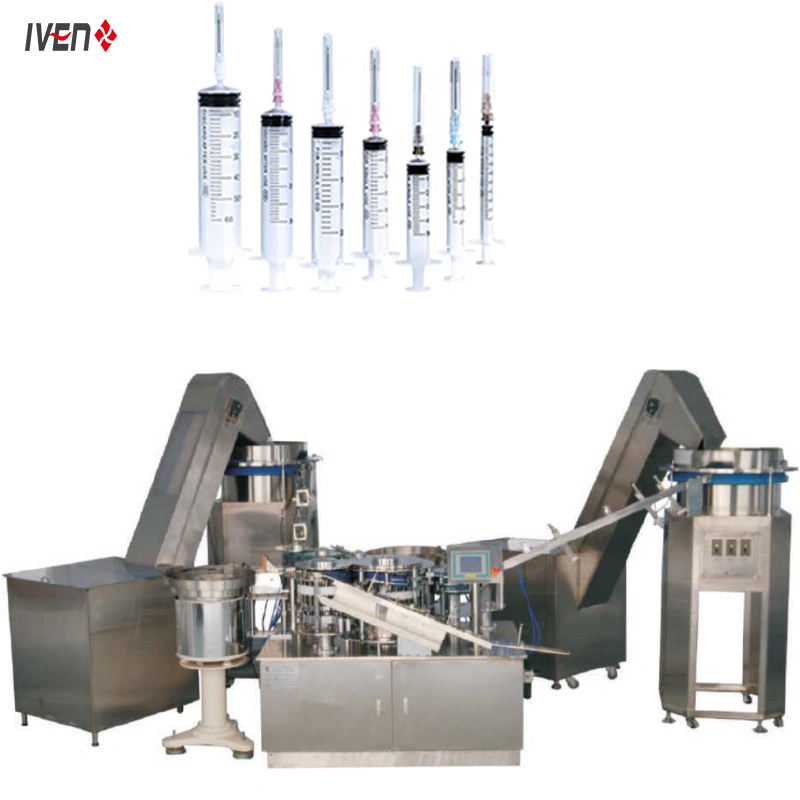 Versatile Syringe Assembly Solution Suitable for Various Syringe Sizes/Syringe Assembly Line with Safety Cover