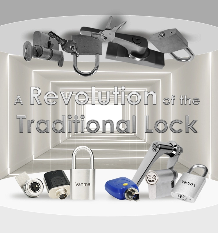 Industrial Electronic Passive Padlock for Security