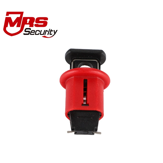 Electrical Lockout Tagout Nylon Miniature Circuit Breaker Lockout for Safety
