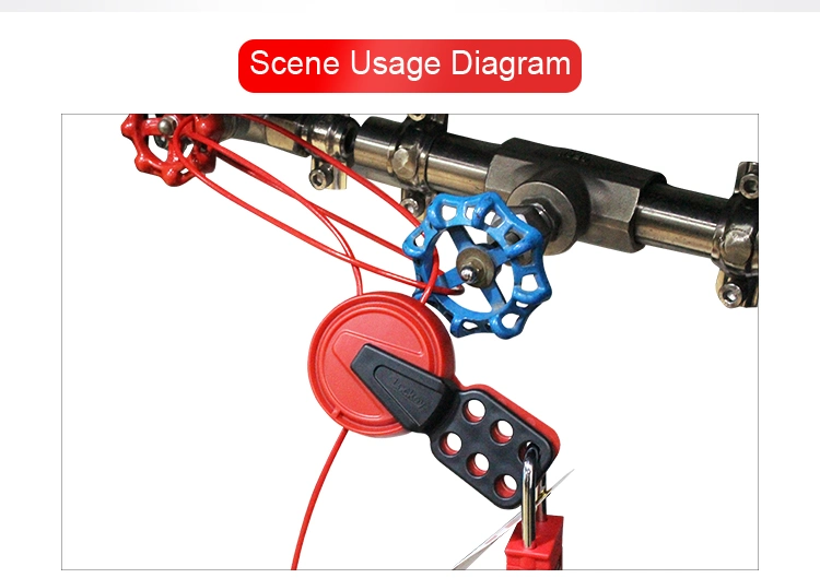 New Plastic Safety Adjustable Cable Lockout (CB21)