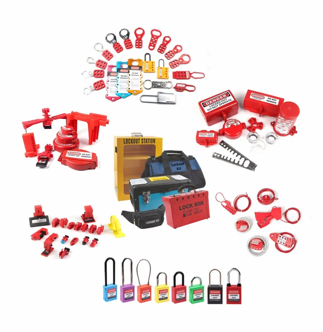 Safety Industrial Lockout Tagout Kit From Padlock Manufacturing