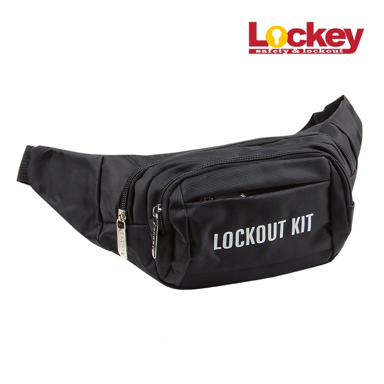 Personal Industrial Electrical Lockout Pouch Tagout Waist Safety Bag