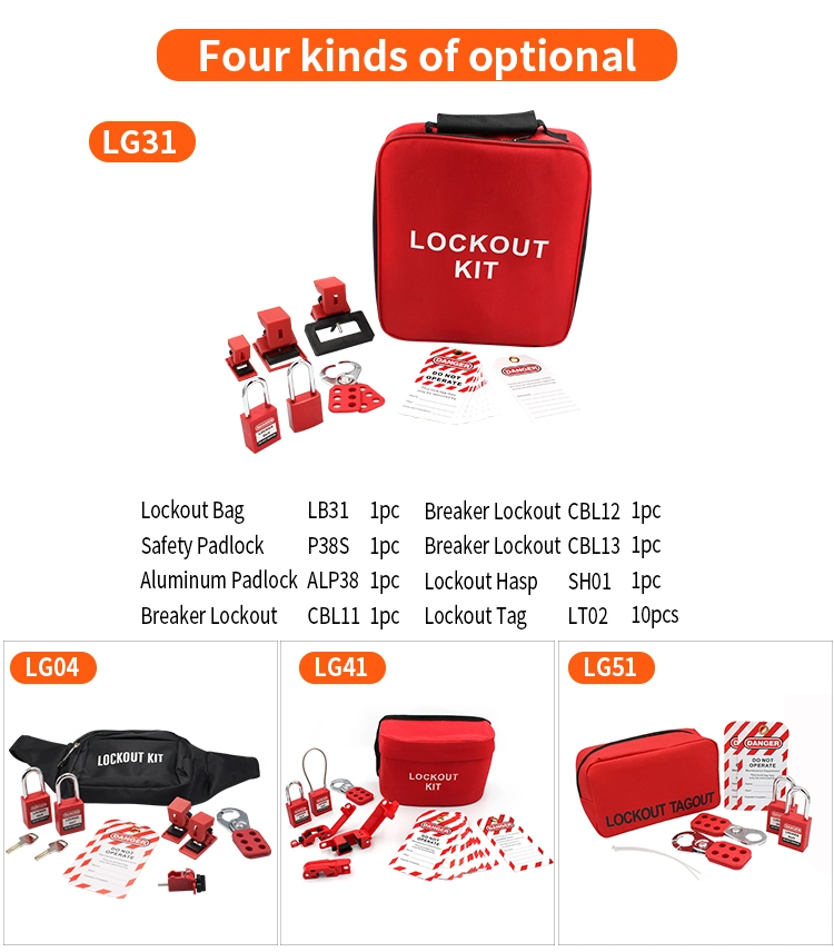 Electrical Isolation Combination Bag Lockout Kit