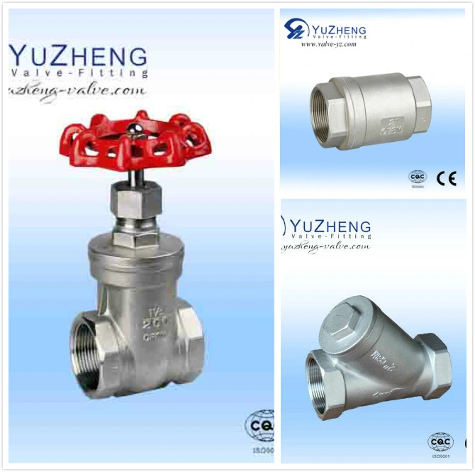 1/4&quot; -4&quot; Thread Yuzheng Gate Valve for Water Magnet Locking Handwheel