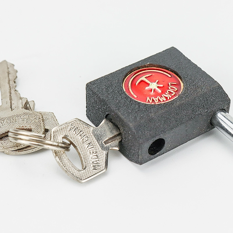 15mm 20mm 25mm 30mm 40mm Short Shackle Hardware Black Pad Lock Iron Cylinder Side Opening Padlock