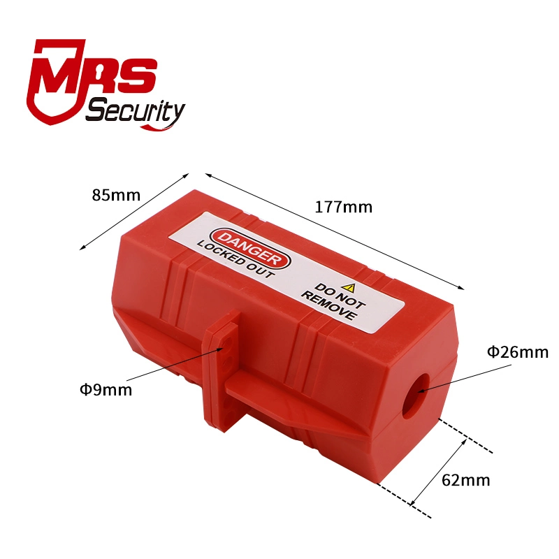 Mct03 ABS Safety Pneumatic Plug Lockout Tagout Security Lock Loto Manufacturer