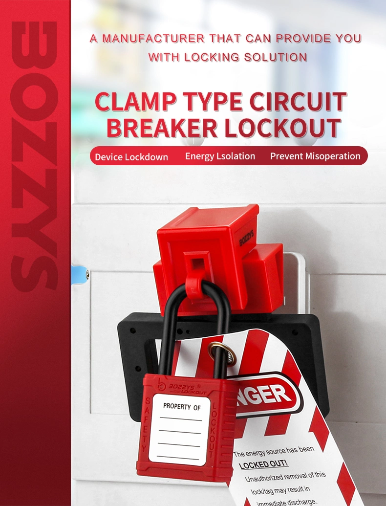 Electrical Circuit Breaker Lockout Device for 480V-600V Breakers