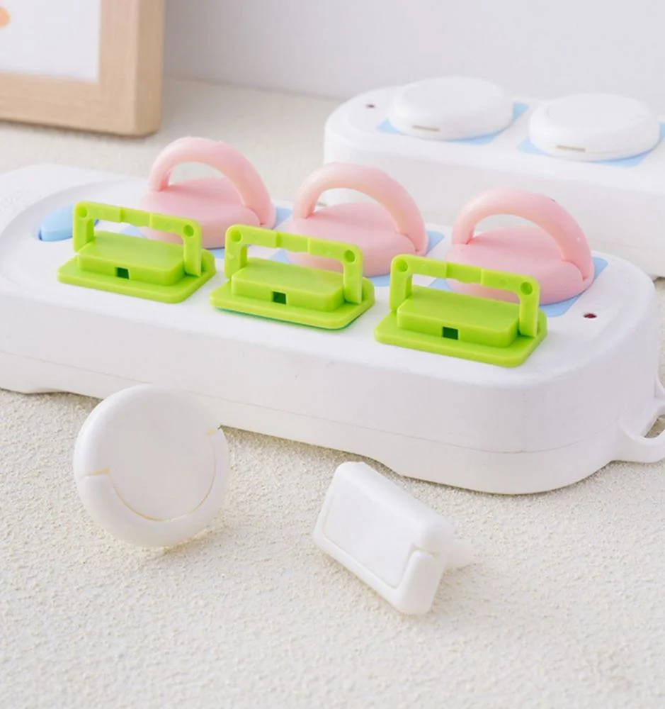 Children&prime;s Safety Power Socket Electrical Outlet Baby Guard Protection Anti Electric Shock Plugs Protector Cover Safe Lock