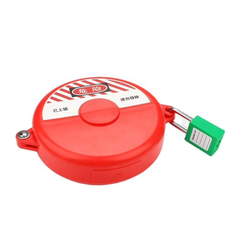 Industry Standard ABS Material Gate Valve Lockout Tagout with Customization Service