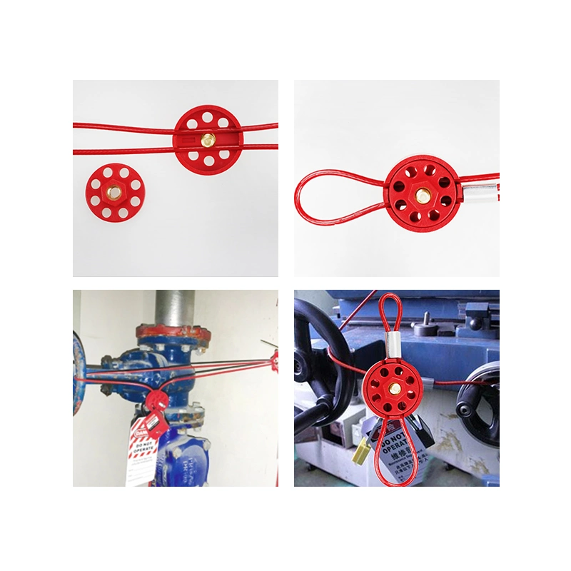 Loto Products Adjustable Cable Lockout for Lockout Tagout